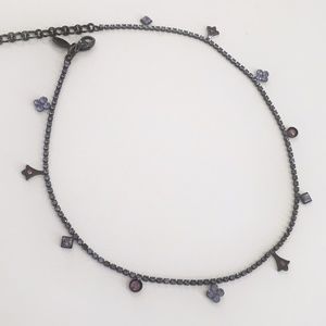 Sorrelli Choker Necklace with Swarovski Crystals